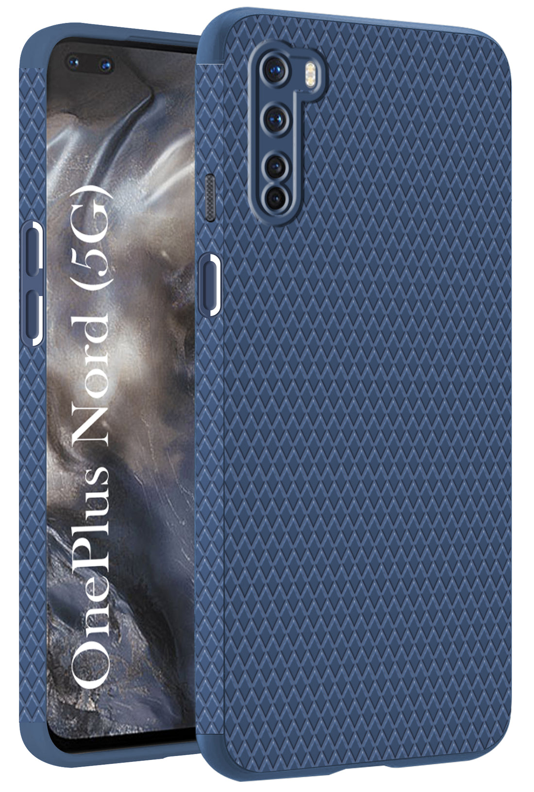 For Oneplus Nord 5g Back Cover Case (Liquid Silicone | Side Grip | Camera Protection)