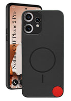 For Nothing CMF Phone 2 Pro Back Cover Case PU Leather (Texture Grip Design | Professional Minimalist | Camera Protection | Soft and Flexible)