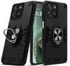 For Motorola Moto G67 Power | G57 Power Back Cover Case Hybrid Armor (Shockproof Dual Layer Polycarbonate |Ring Holder Kickstand)