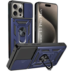 For iPhone 15 Pro Max Back Cover Case (Hybrid Dual Armor Polycarbonate)