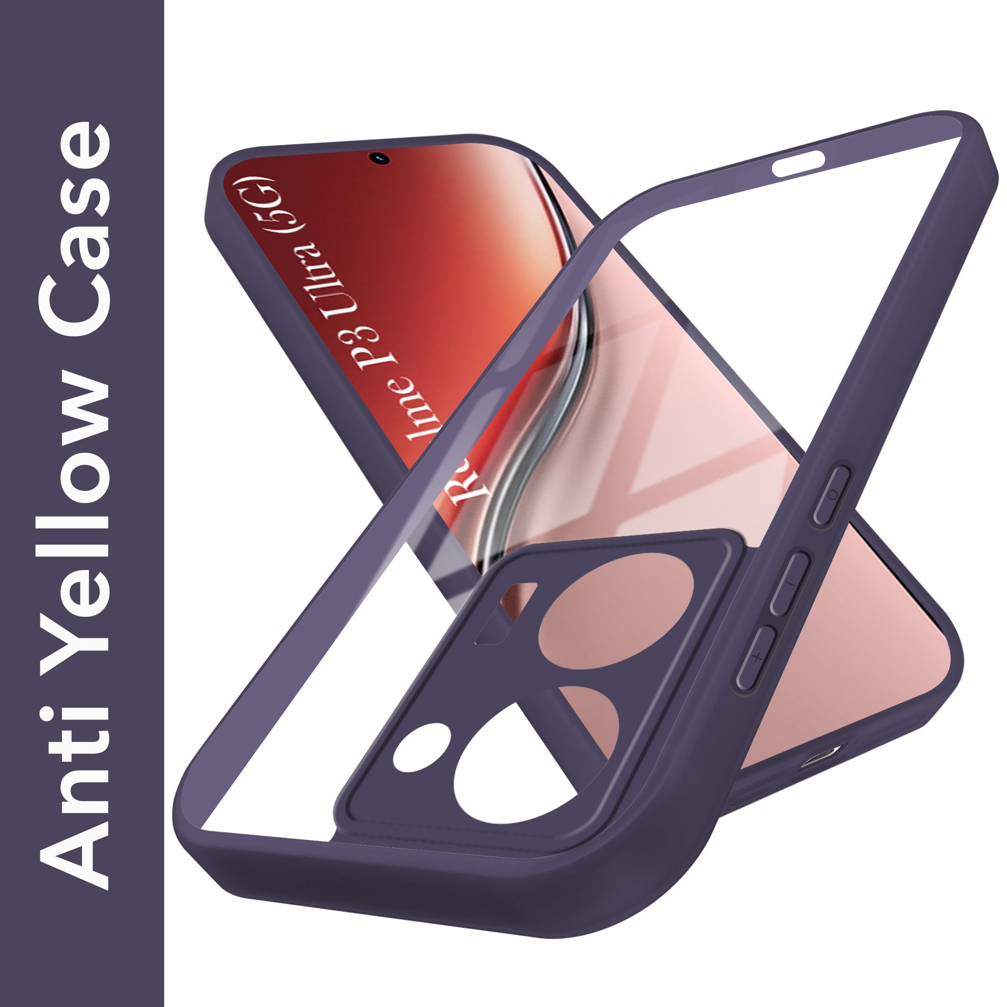 For Realme P3 Ultra Back Cover Case Ultra-Hybrid (Lifetime Anti Yellow | Anti Scratch | Crystal Clear Shockproof)