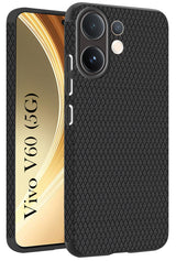 For Vivo V60 | Vivo T4 Pro Back Cover Case (Liquid Silicone | Side Grip | Camera Protection)