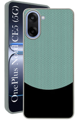 For Oneplus Nord CE 5 Silicone Finish Back Cover Case (Premium Minimalist Professional Feel | Camera Protection Bump)