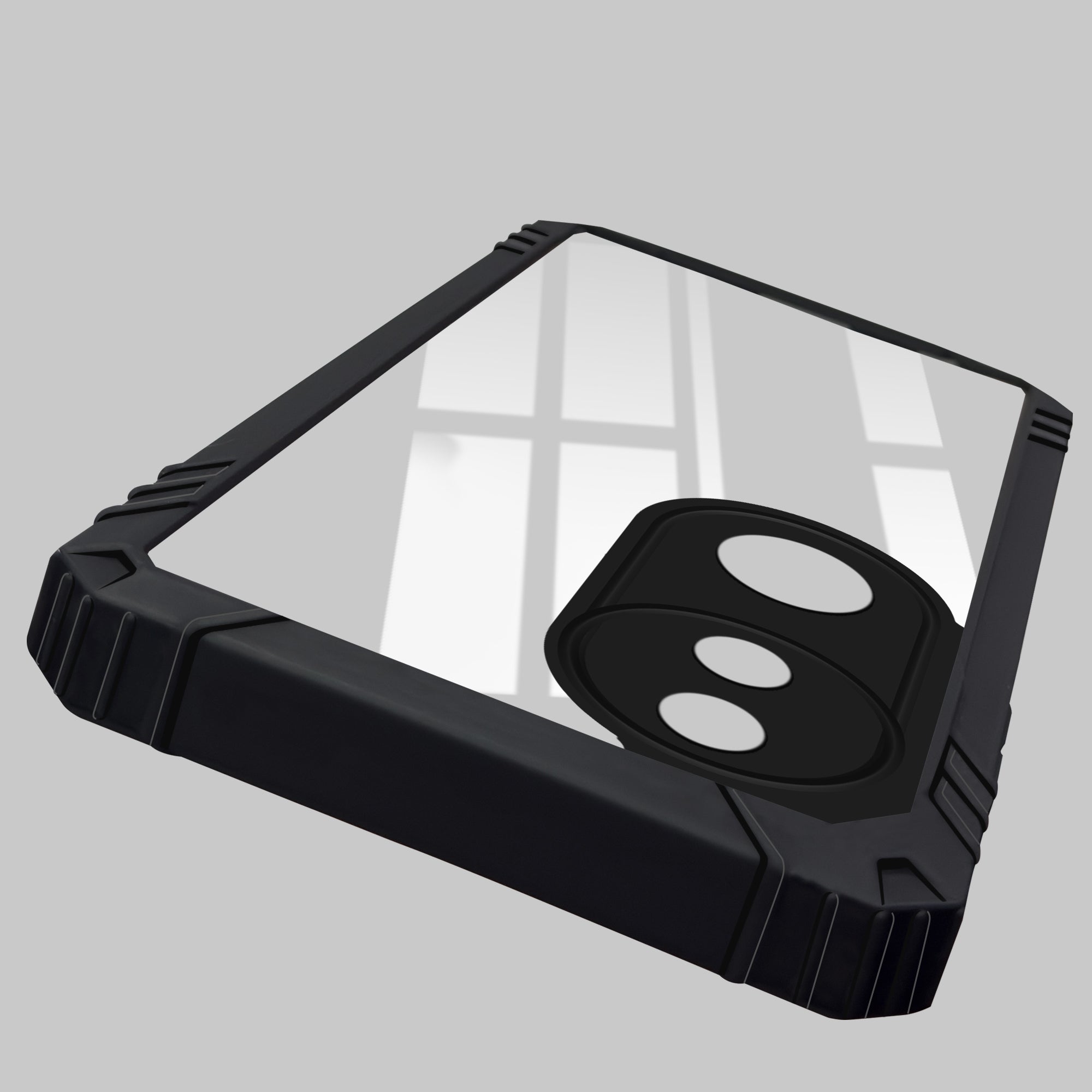 For Vivo iQOO Z10R Back Cover Case (Ultimate Shockproof Bumpers | Anti Yellow | Rugged Armor | Hybrid PC | Black )