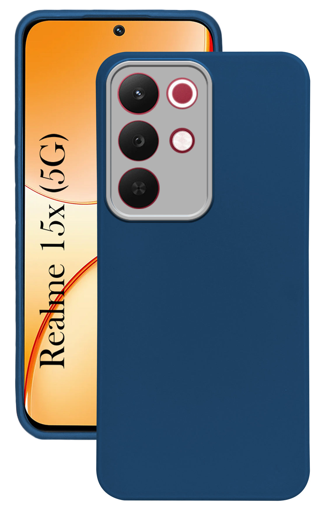 For Realme 15X Back Cover Case (Dual Colour |Full Camera Protection | Sleek and Professional)