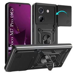 For Poco M7 Pro Back Cover Case (Hybrid Dual Armor Polycarbonate)