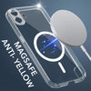 For Nothing CMF Phone 1 Back Cover Case Lifetime Anti-Yellow MagSafe Compatible Clear (Sleek Hard Crystal | Shockproof and Camera Protection)