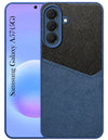 For Samsung Galaxy A57 5G Back Cover Case (Dual PU Leather Stitch | Professional Minimalist | Soft and Flexible)