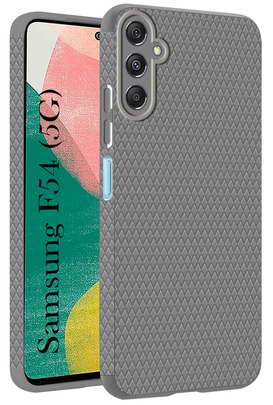 For Samsung Galaxy F54 5G Back Cover Case (Liquid Silicone | Side Grip | Camera Protection)