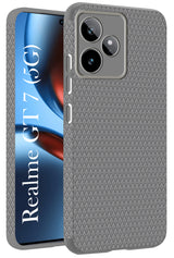For Realme GT 7 Back Cover Case (Liquid Silicone | Side Grip | Camera Protection)