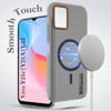 For Vivo Y21e | Vivo Y21A | Vivo Y32 Back Cover Case (Soft Touch | Camera Bump Protection | MagSafe Compatible | Matte Finish)