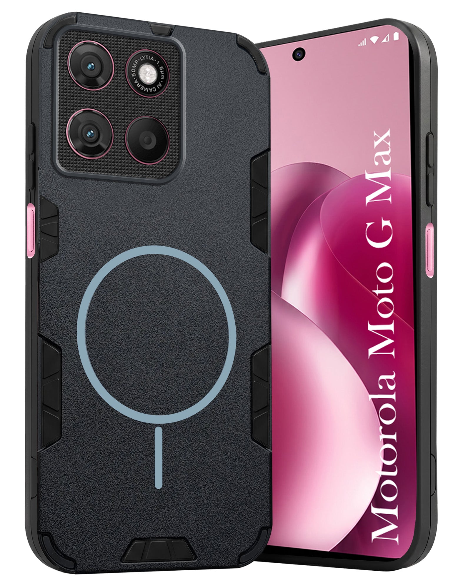 For Motorola Moto G Max Back Cover Case (Slim Hybrid Armor | Shockproof Camera Protection | Rugged Dual Layer)