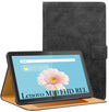 For Lenovo M10 FHD REL 10.1 Inch TB-X605FC/X605LC/ZA4Y0079IN/X605M/X605L Flip Cover Folio Cover (PU Leather | Multi-Angle Smart Stand | Card Storage Slots | Silicone Back Pouch)