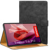 For Lenovo Tab P12 12.7 Inch ZACH0165US  Flip Cover Folio Cover (PU Leather | Multi-Angle Smart Stand | Card Storage Slots | Silicone Back Pouch)