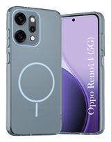 For Oppo Reno14 5G | Oppo Reno 14 5G Back Cover Case Silicone (Slim Paper Thin | Camera Protection Bump | Minimalist Professional | Soft Flexible)