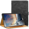For Acer One 8 8 Inch Flip Cover Folio Cover (PU Matte Leather | Multi-Angle Smart Stand | Card Storage Slots | Silicone Back Pouch)