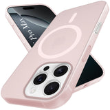 For Apple iPhone 16 Pro Max Back Cover Case (Frosted Matte Feel | MagSafe Compatible Wireless Charging | Polycarbonate Material)