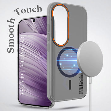 For Vivo V40 | Vivo V40 Pro 5G Back Cover Case (Soft Touch | Camera Bump Protection | MagSafe Compatible | Matte Finish)