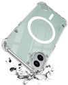 For Nothing CMF Phone 1 Back Cover Shockproof Crystal-Clear (Magsafe Wireless Support | Drop & Camera Protection | Hard Polycarbonate)