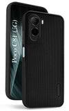 For POCO C81 5G Back Cover Case Rubberised (Textured Grip Design | Micro-Fiber Cloth Inside | Slim and Light Weight | Soft Touch and Feel)