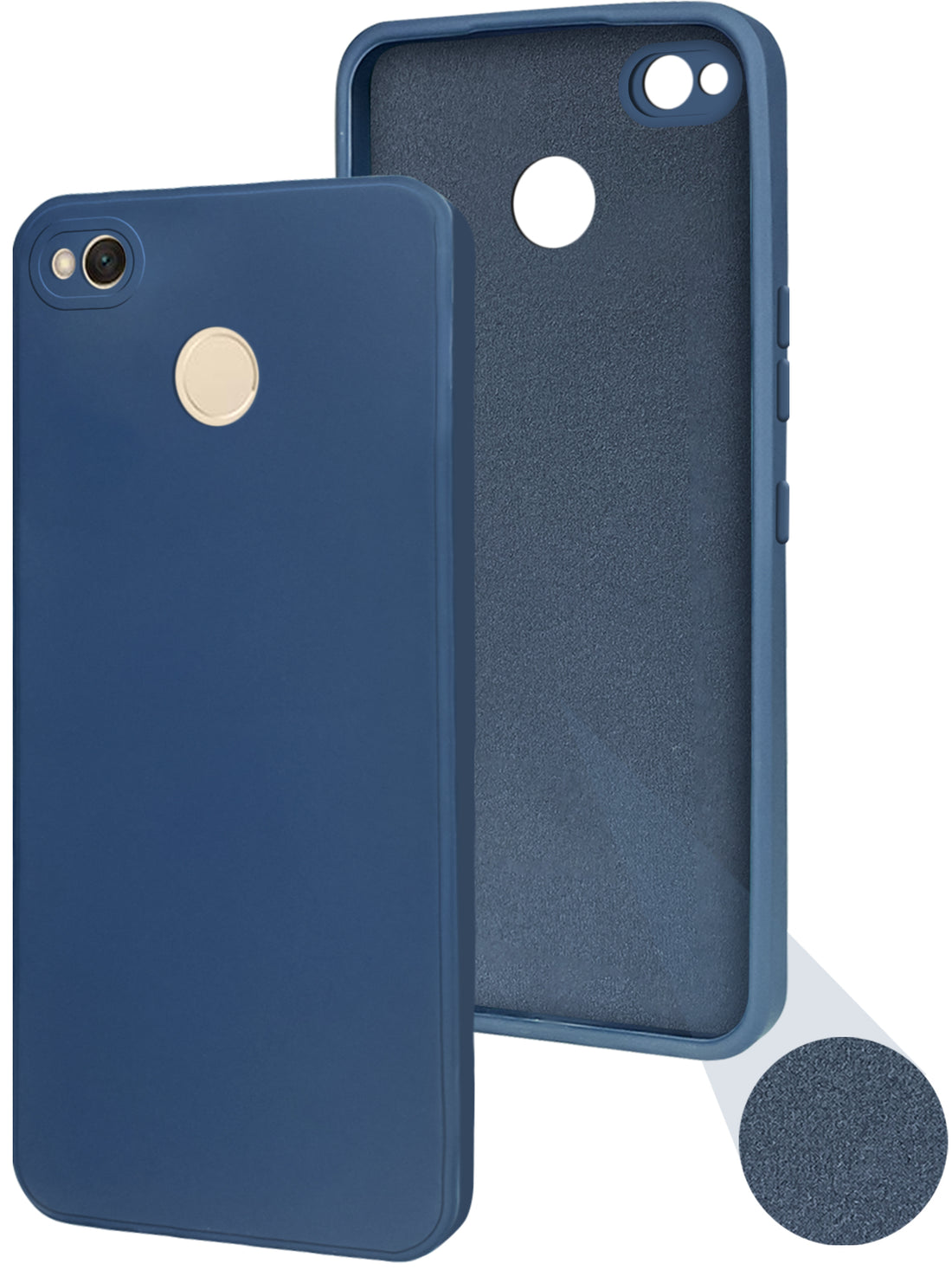 For Xiaomi Redmi 4 Back Cover ( Silicone Clear Shockproof Case with Camera Protection | Soft and Flexible | Transparent)