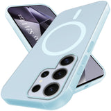 For Samsung Galaxy S24 Ultra Back Cover Case (Frosted Matte Feel | MagSafe Compatible Wireless Charging | Polycarbonate Material)