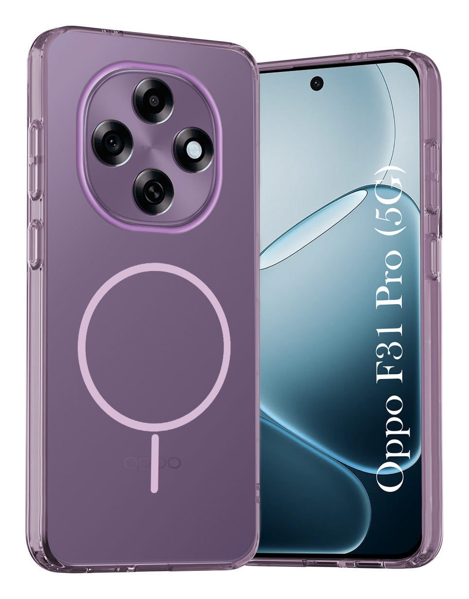 For Oppo F31 Pro Back Cover Case Silicone (Slim Paper Thin | Camera Protection Bump | Minimalist Professional | Soft Flexible)
