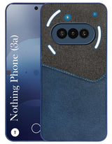For Nothing Phone 3A Back Cover Case  (Dual PU Leather Stitch | Professional Minimalist | Soft and Flexible)