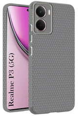 For Realme P3 Back Cover Case (Liquid Silicone | Side Grip | Camera Protection)