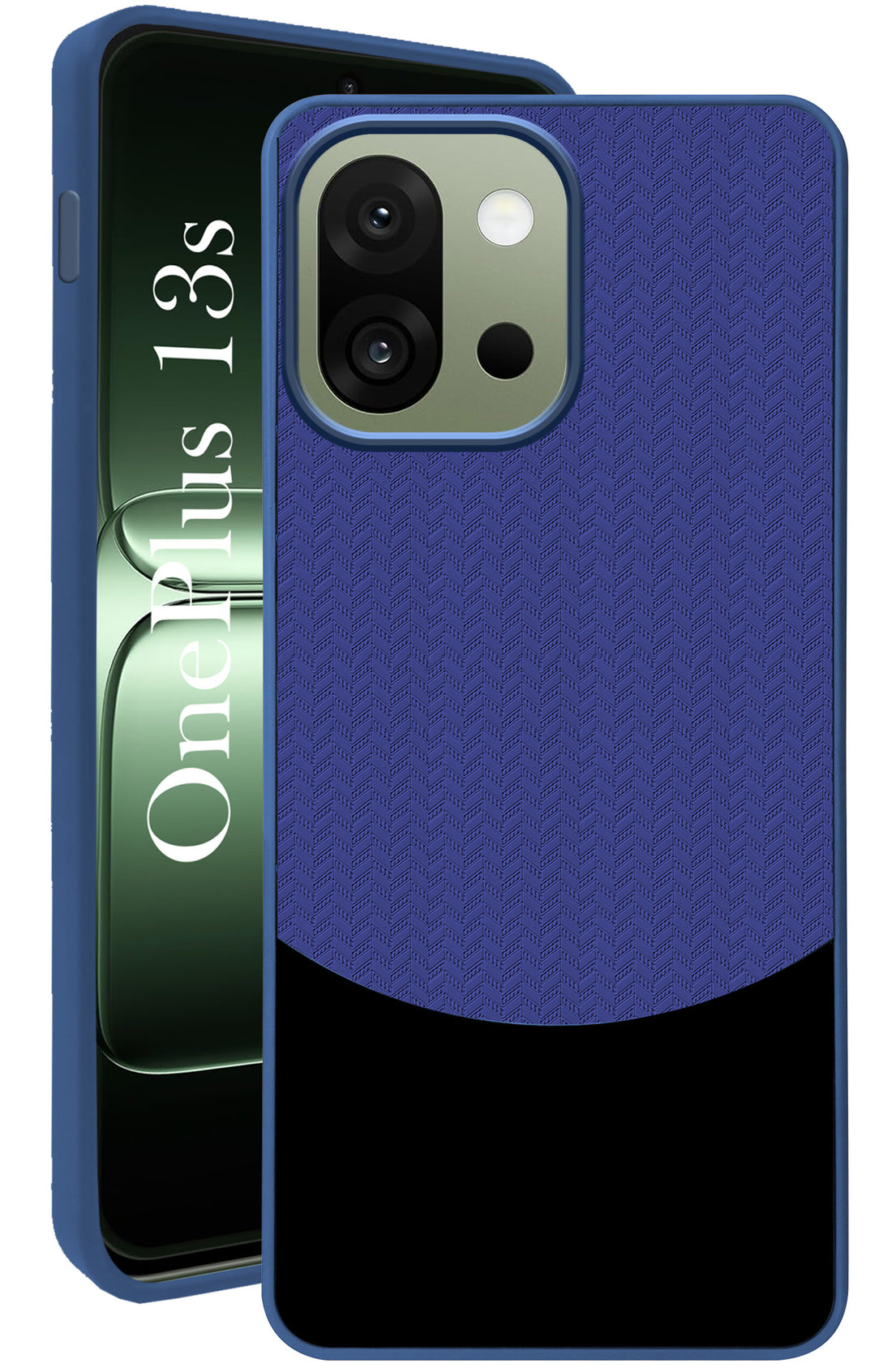 For OnePlus 13S Back Cover Case (Elegant PU Leather Finish | Premium Minimalist Professional | Camera Protection Bump)