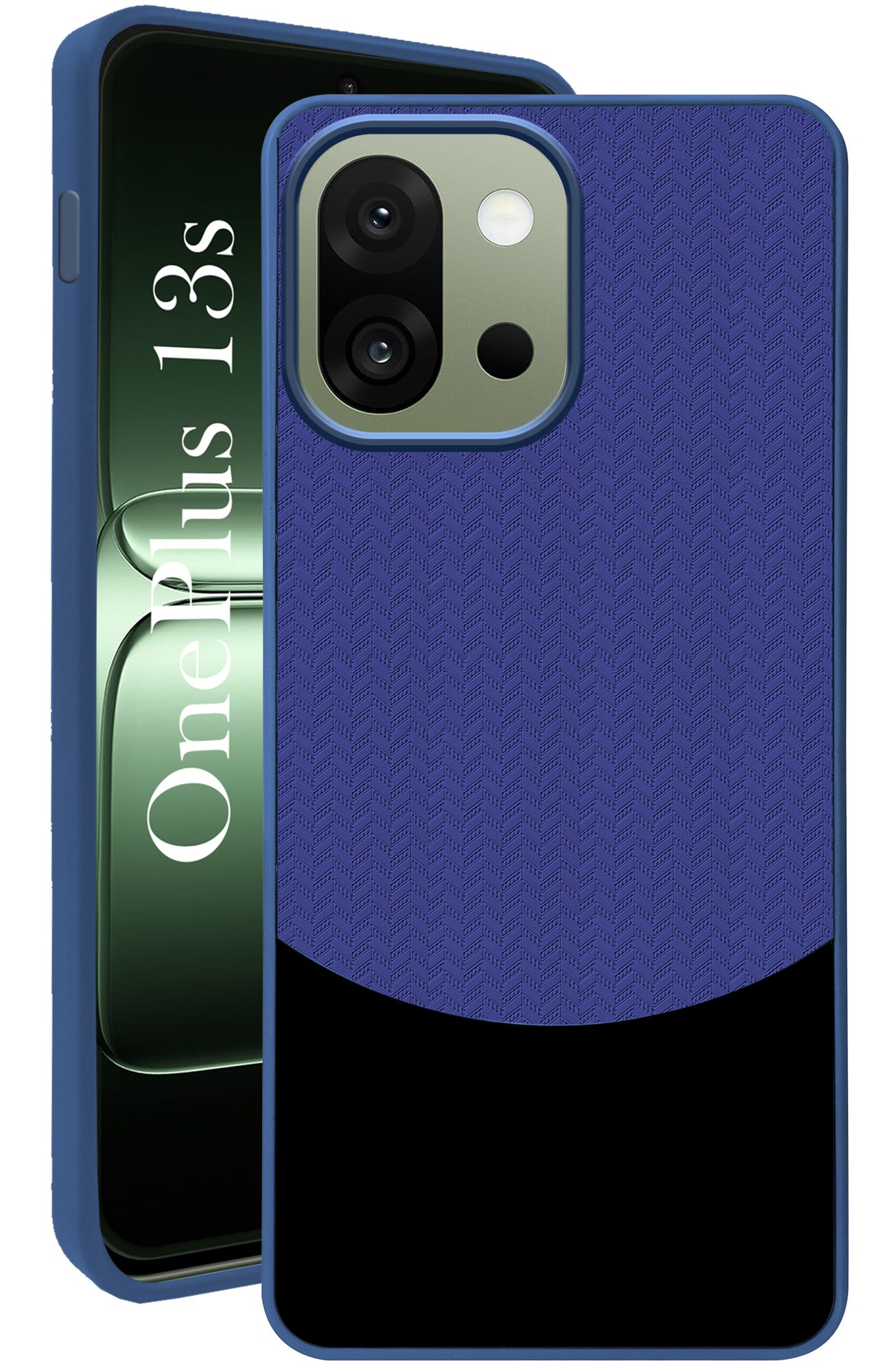 For OnePlus 13S Back Cover Case (Elegant PU Leather Finish | Premium Minimalist Professional | Camera Protection Bump)