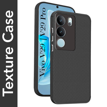 For Vivo V29 | Vivo V29 Pro 5G Back Cover Case (Liquid Silicone | Side Grip | Camera Protection)