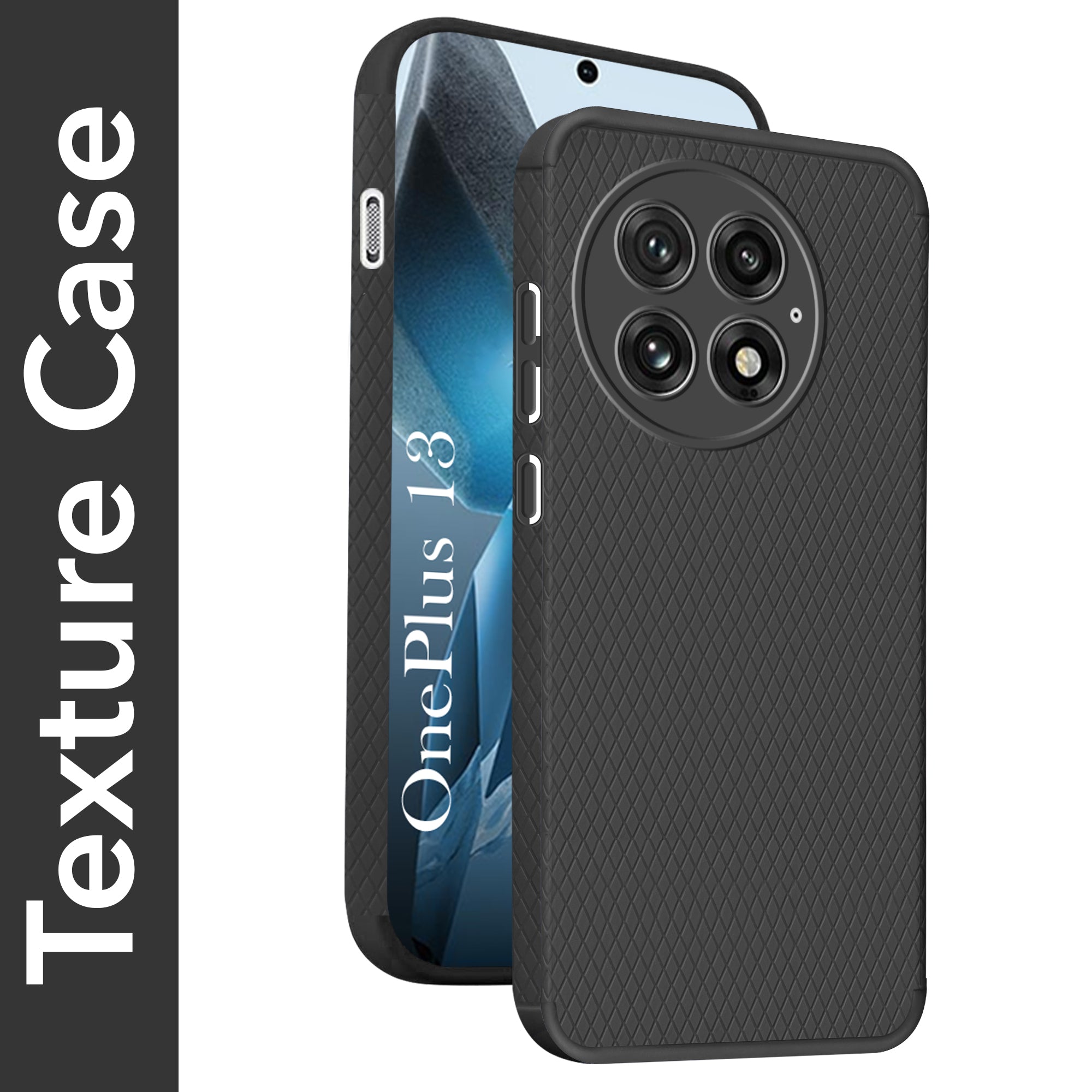 For OnePlus 13 Back Cover Case (Liquid Silicone | Side Grip | Camera Protection)