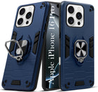 For Apple iPhone 16 Pro Back Cover Case (Shockproof Polycarbonate Dual Layer Hybrid Armor)