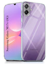 For Samsung Galaxy M17e Back Cover Case Silicone (Clear Shockproof Case with Camera Protection | Soft and Flexible | Transparent)