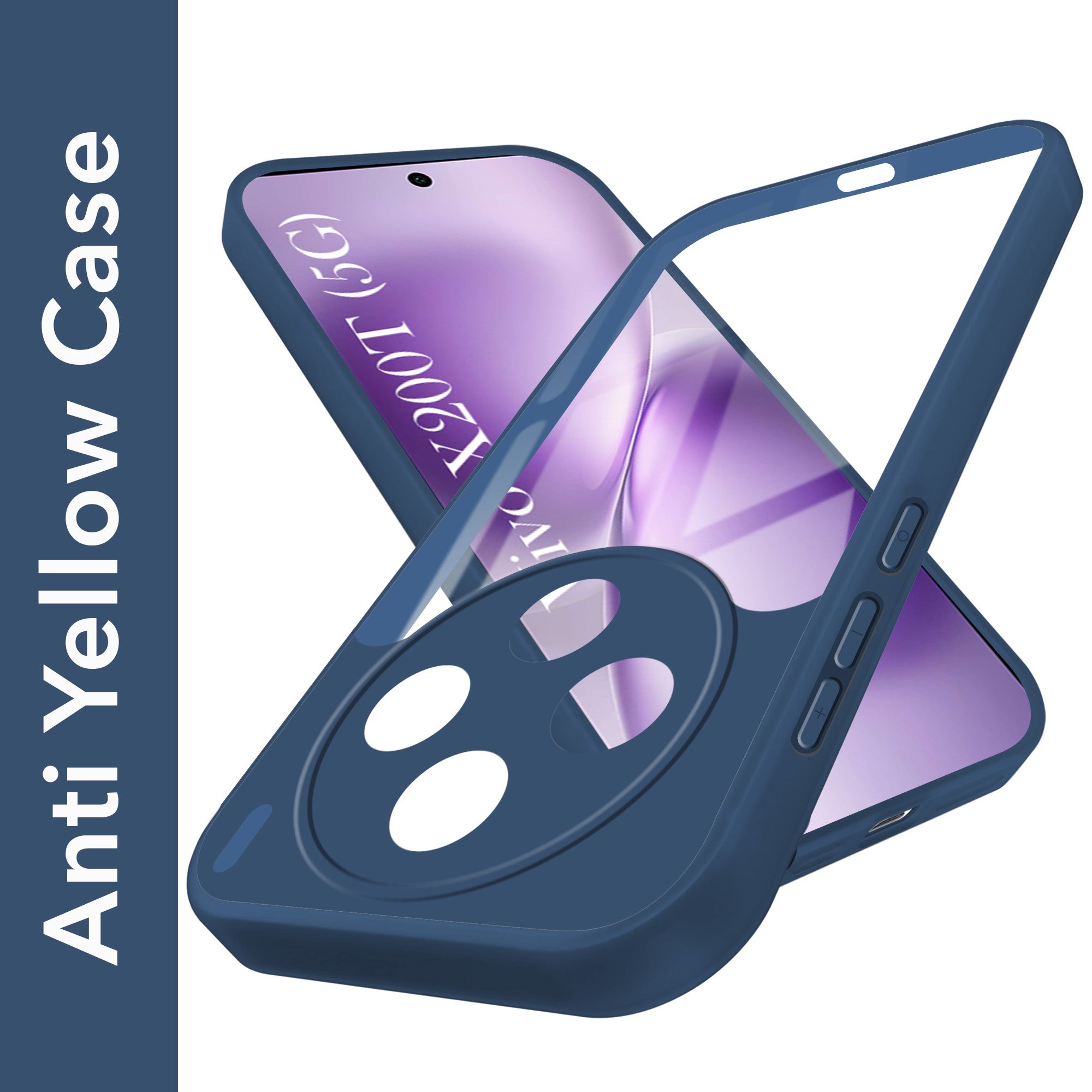 For Vivo X200T Back Cover Case Ultra-Hybrid (Lifetime Anti Yellow | Anti Scratch | Crystal Clear Shockproof)