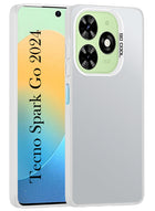 For Tecno Spark Go 2024 Hard Back Cover Case (Velvet Touch | Professional Glossy Finish | Camera Protection Bump)
