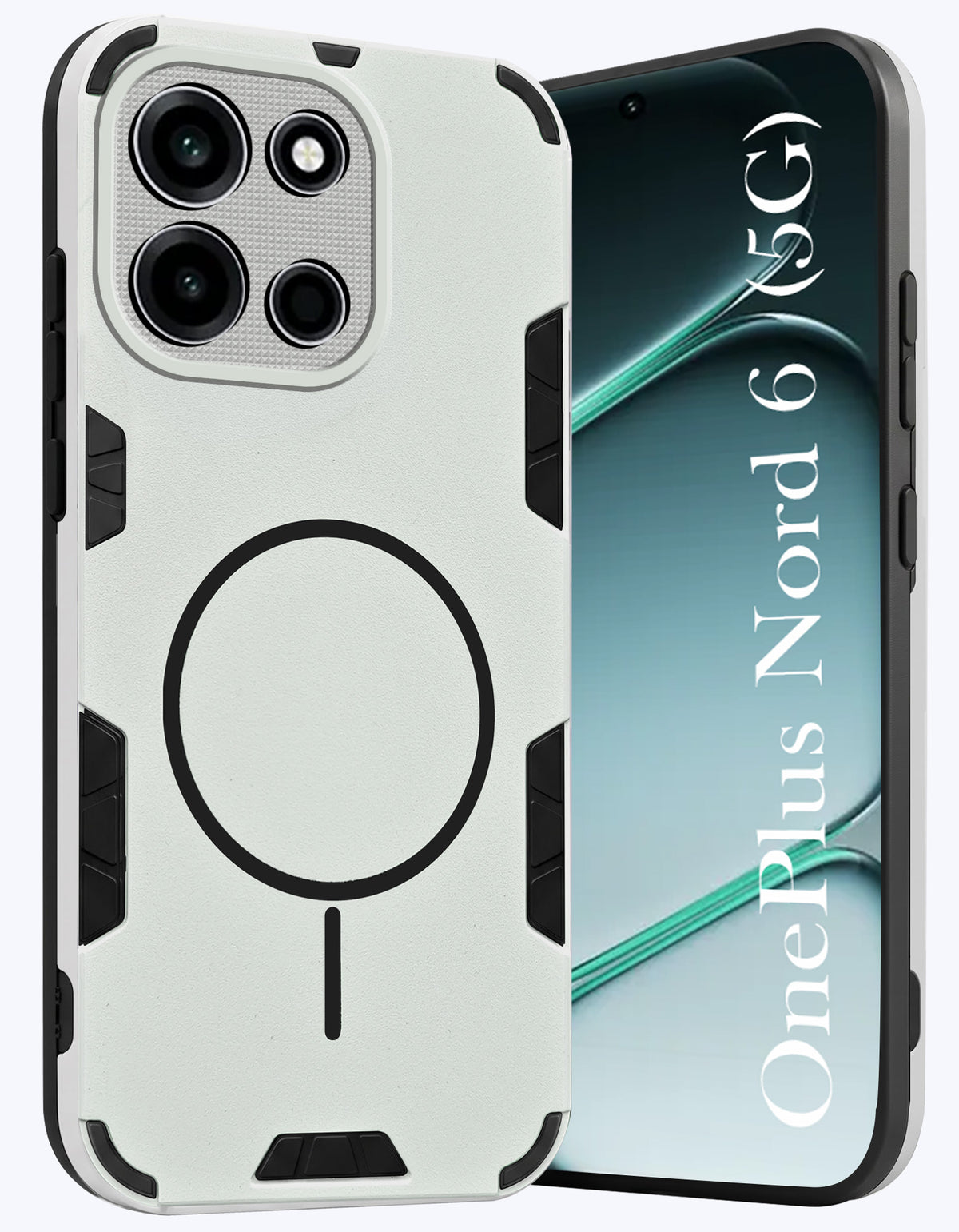 For OnePlus Nord 6 Back Cover Case (Slim Hybrid Armor | Shockproof Camera Protection | Rugged Dual Layer)