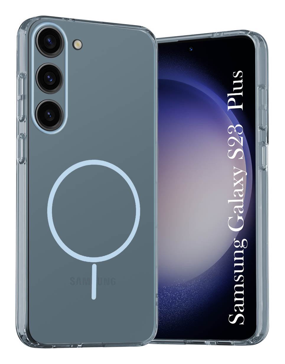 For Samsung Galaxy S23 Plus Back Cover Case Silicone (Slim Paper Thin | Camera Protection Bump | Minimalist Professional | Soft Flexible)