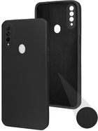 For Oppo A8 Back Cover ( Silicone Clear Shockproof Case with Camera Protection | Soft and Flexible | Transparent)