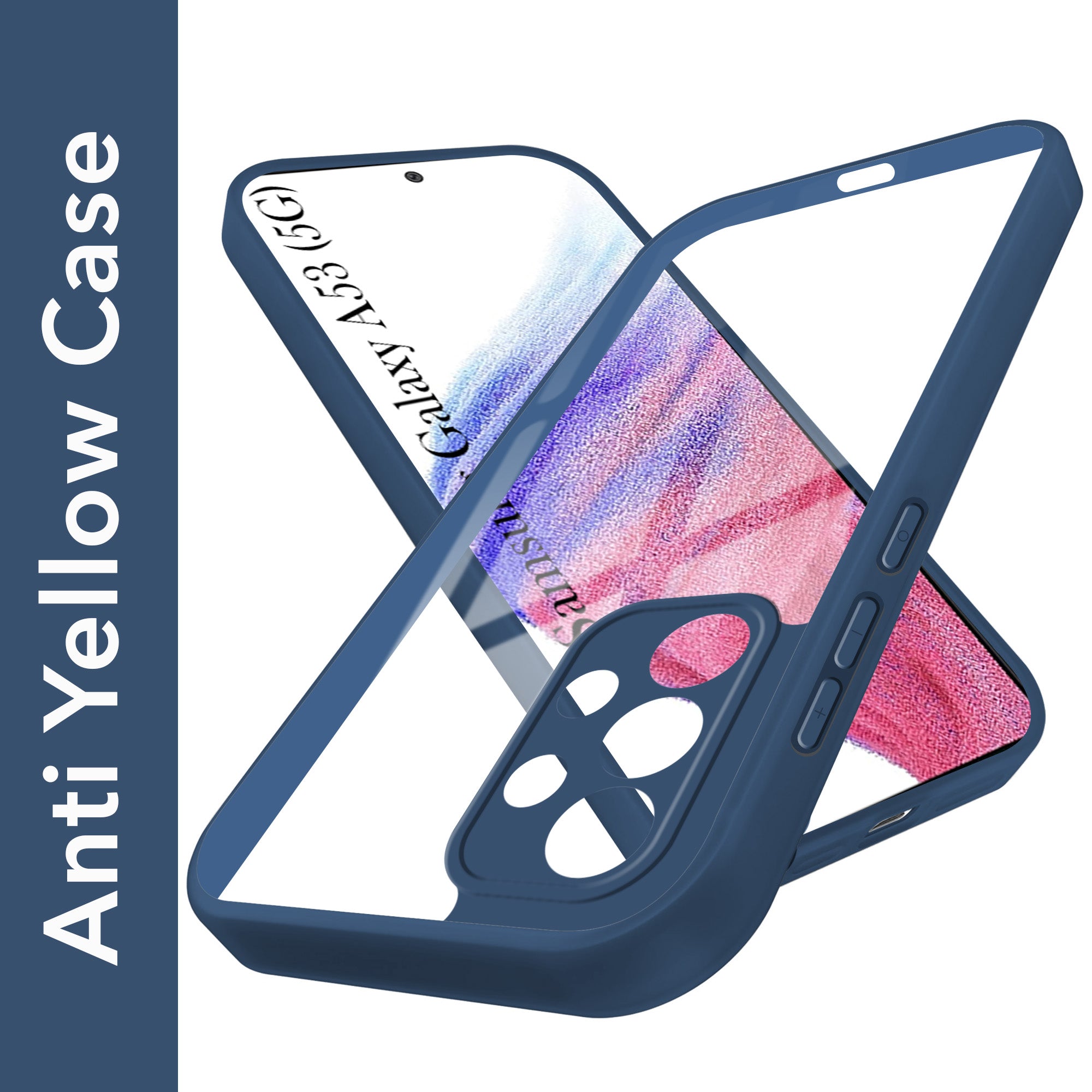 For Samsung Galaxy A53 5G Back Cover Case (Lifetime Anti Yellow | Anti Scratch | Crystal Clear Shockproof)