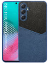 For Samsung Galaxy M54 5G Back Cover Case (Dual PU Leather Stitch | Professional Minimalist | Soft and Flexible)