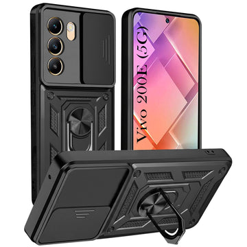 For Vivo Y200e Back Cover Case (Hybrid Dual Armor Polycarbonate)