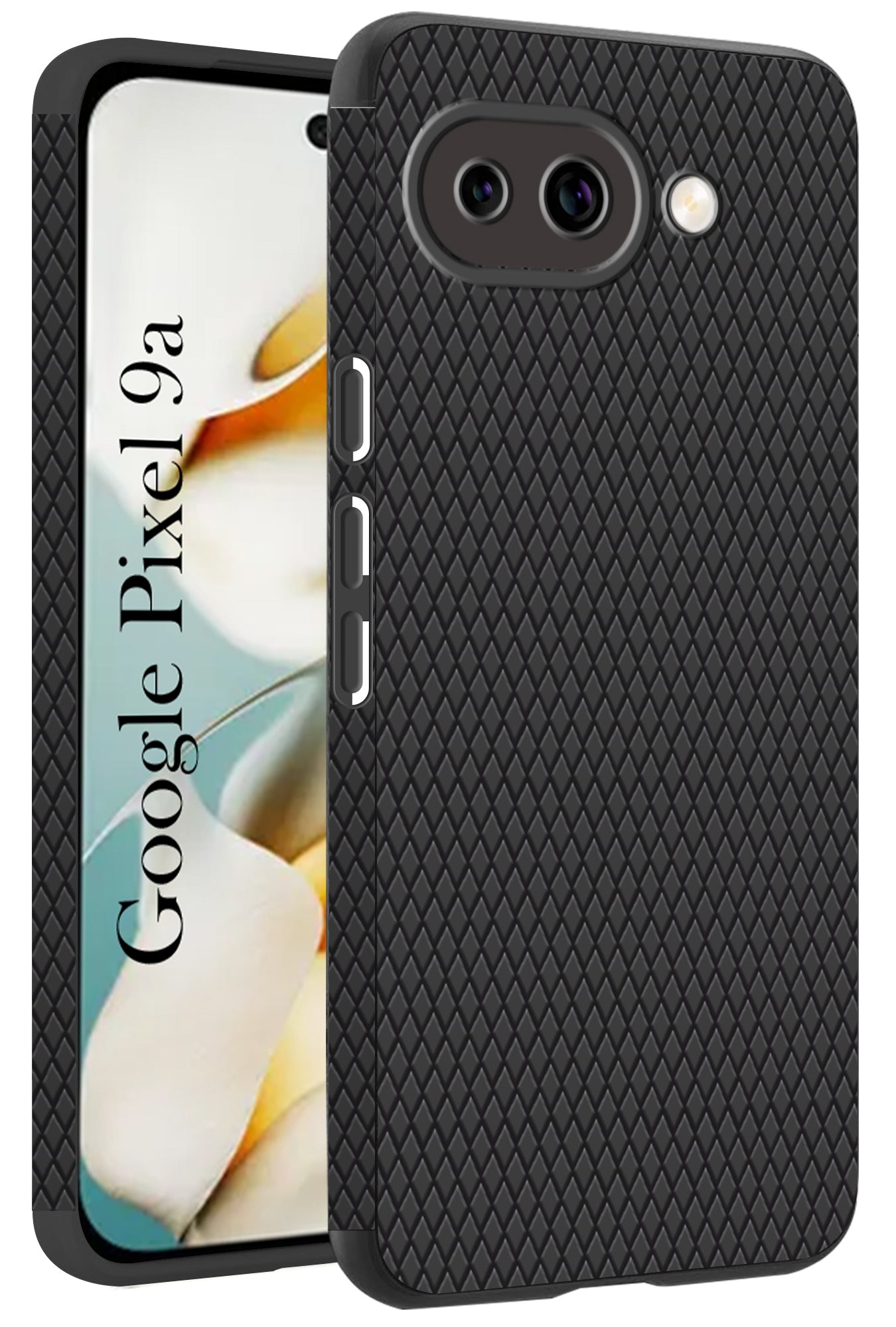 For Google Pixel 9A Back Cover Case (Liquid Silicone | Side Grip | Camera Protection)
