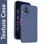 For Vivo V21 | Vivo V21 5G Back Cover Case Liquid Silicone (Camera Protection | Side Grip Texture | Soft and Flexible)