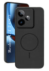 For Realme GT 7 Back Cover Case PU Leather (Texture Grip Design | Professional Minimalist | Camera Protection | Soft and Flexible)