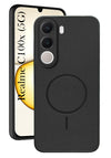 For Realme C100X Back Cover Case PU Leather (Texture Grip Design | Professional Minimalist | Camera Protection | Soft and Flexible)