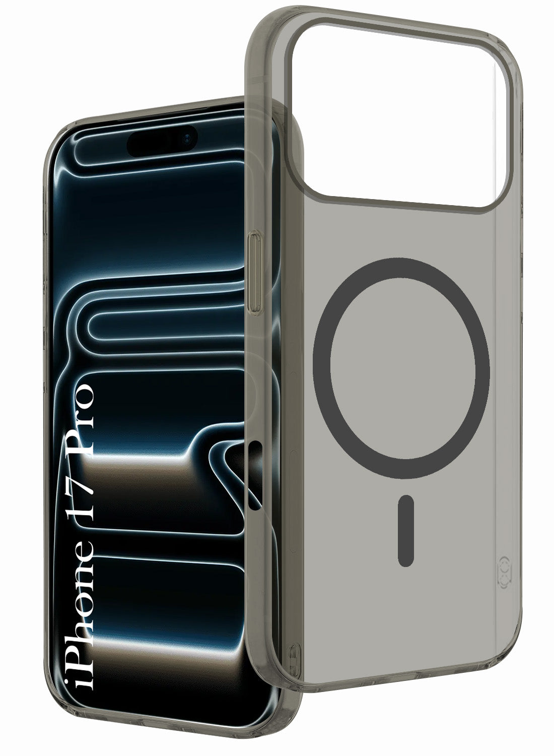 For Apple iPhone 17 Pro Back Cover Case (Frosted Matte Feel | MagSafe Compatible Wireless Charging)