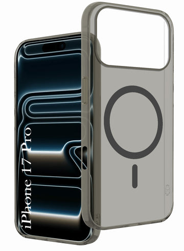 For Apple iPhone 17 Pro Back Cover Case (Frosted Matte Feel | MagSafe Compatible Wireless Charging)