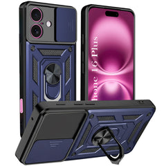 For Apple iPhone 16 Plus Back Cover Case (Hybrid Dual Armor Polycarbonate)